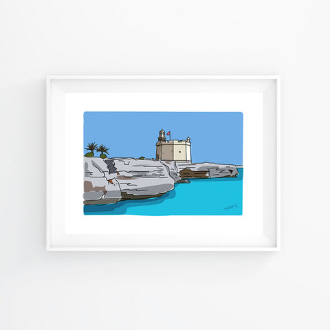 Lámina Castell de Sant Nicolau