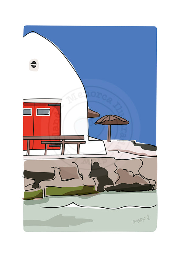 Lámina Caseta Los Bucaneros Binibeca