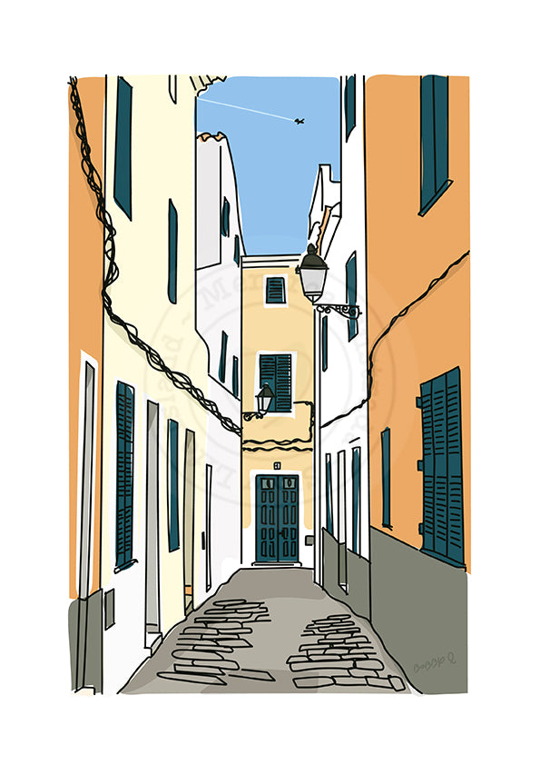 Ciutadella Street Map