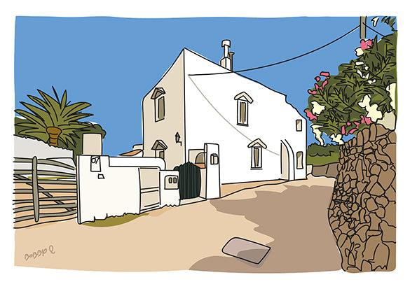 Townhouse print in Torret