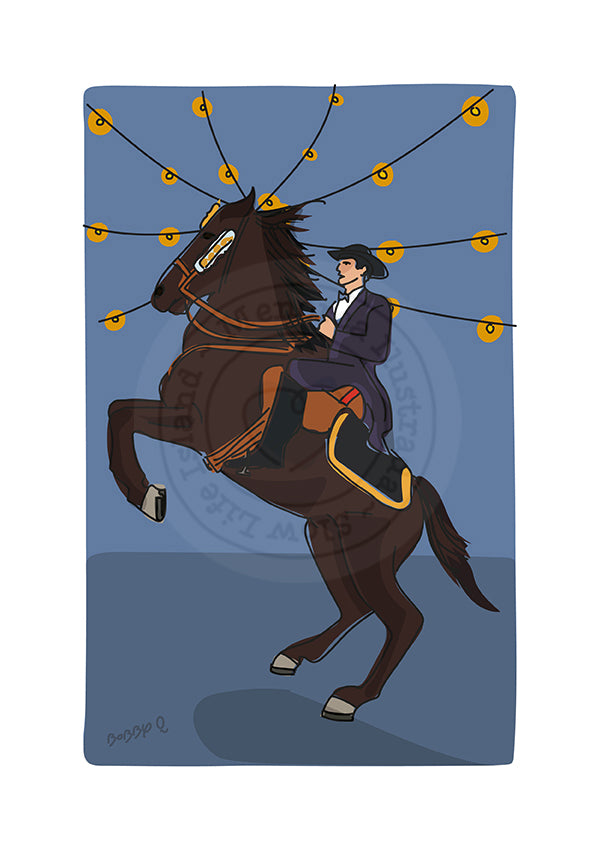 Lámina Caballo Menorquín