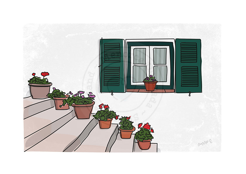 Ciutadella stairwell plan