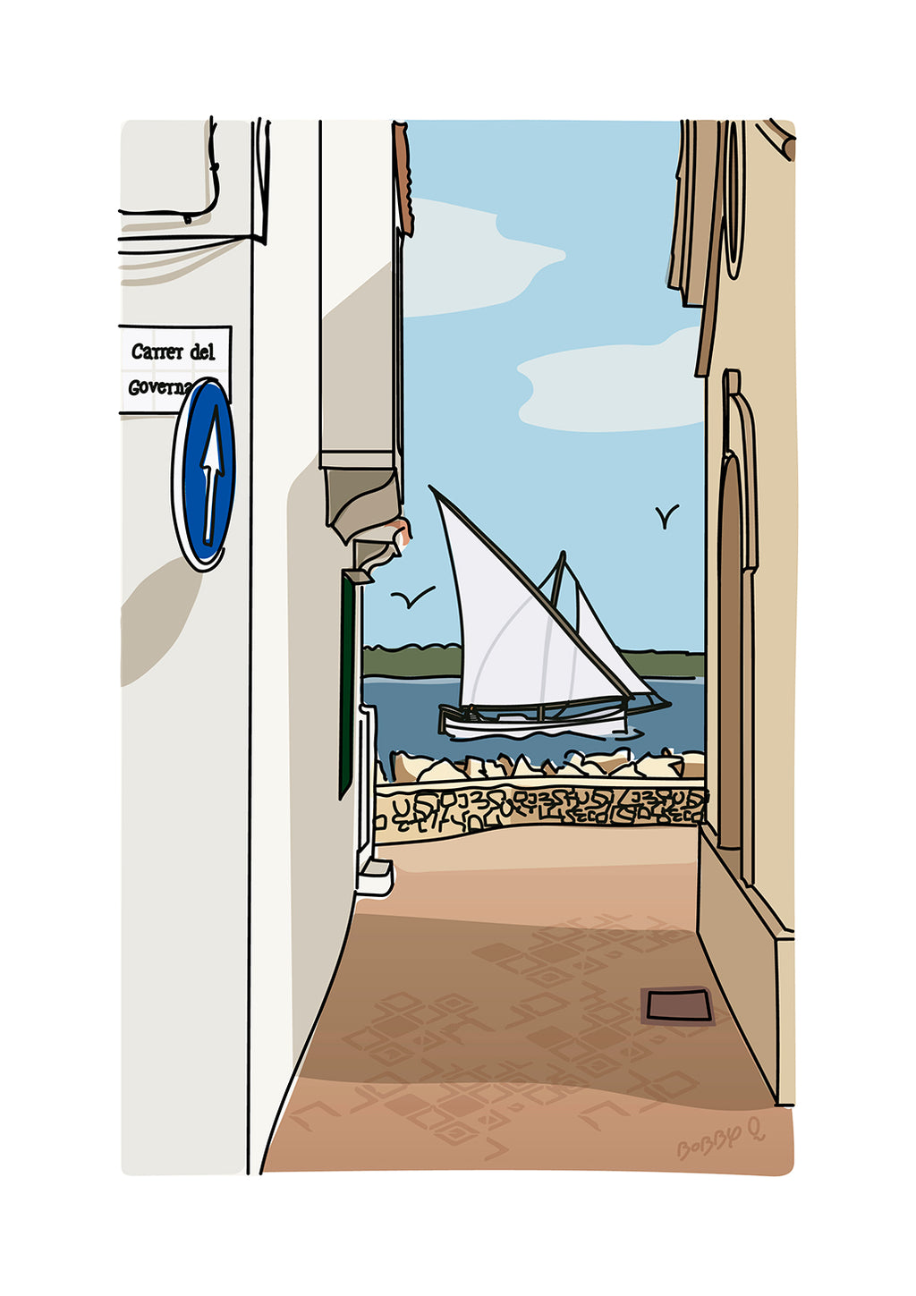 Fornells Latin Sail Sheet