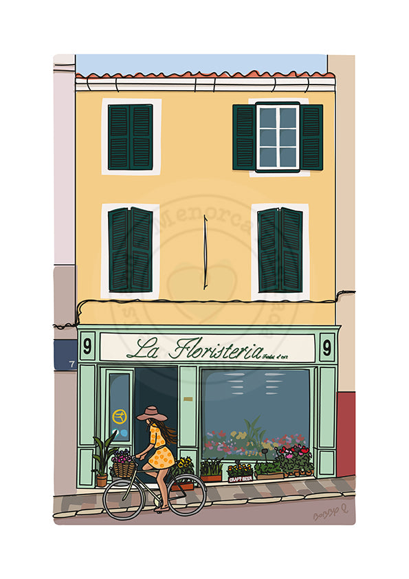 Lámina La Floristería de Maó