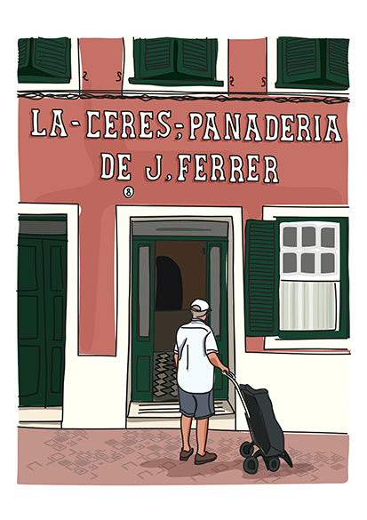 Lámina panadería La Ceres