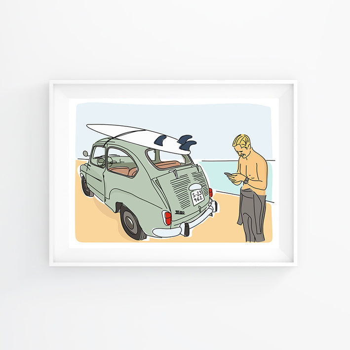 Feuille 600 surfeur 
