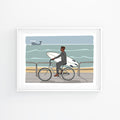 Affiche BICI SURF 