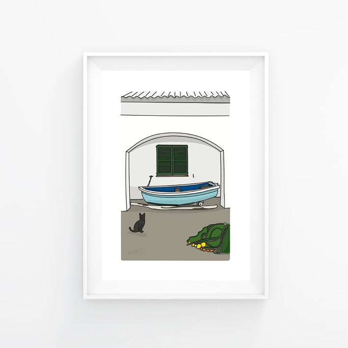 Lámina Barquita en Na Macaret