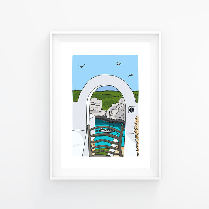 Cala print in Porter