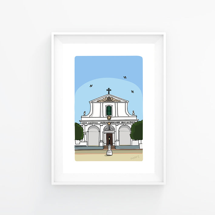 Sant Lluis Church Print
