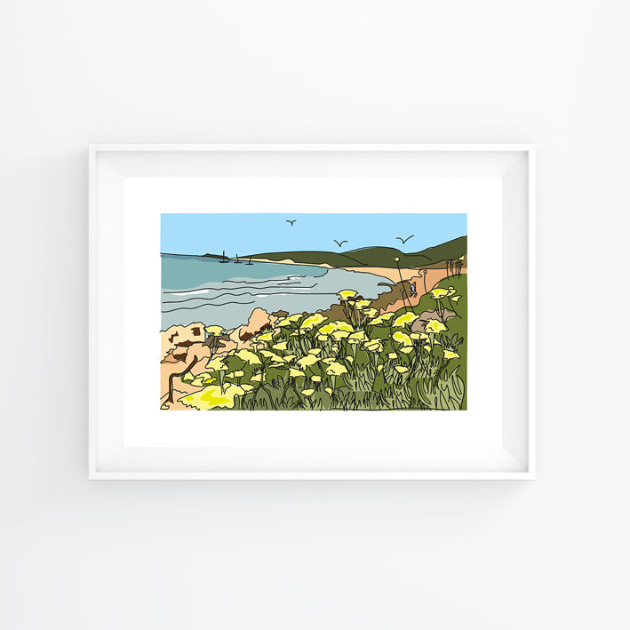 Santo Tomás Beach Print