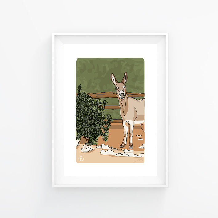 Solidarity Poster for Trebaluger Equine Rescue Center