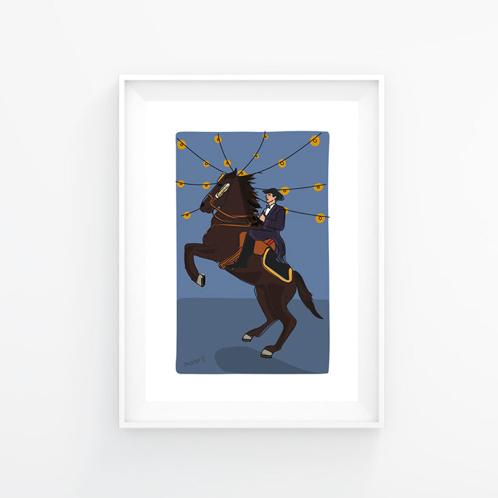 Lámina Caballo Menorquín