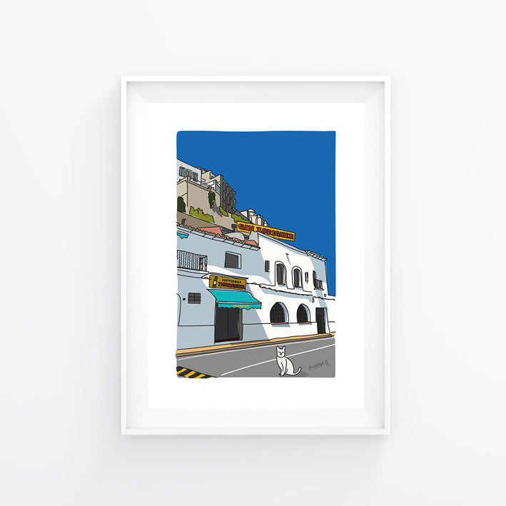 Lámina Destilerías Xoriguer