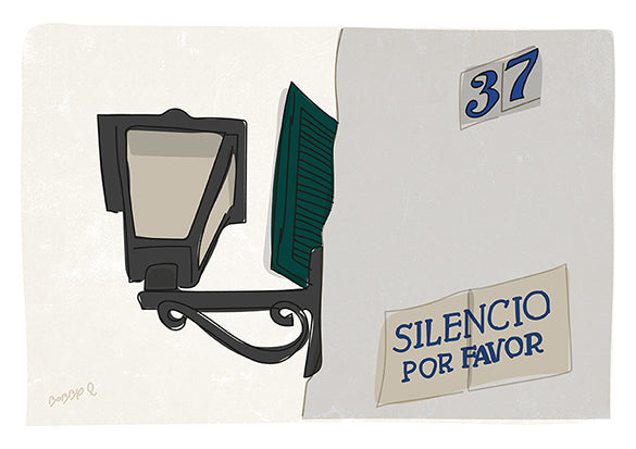 Binibeca Silence Please Print